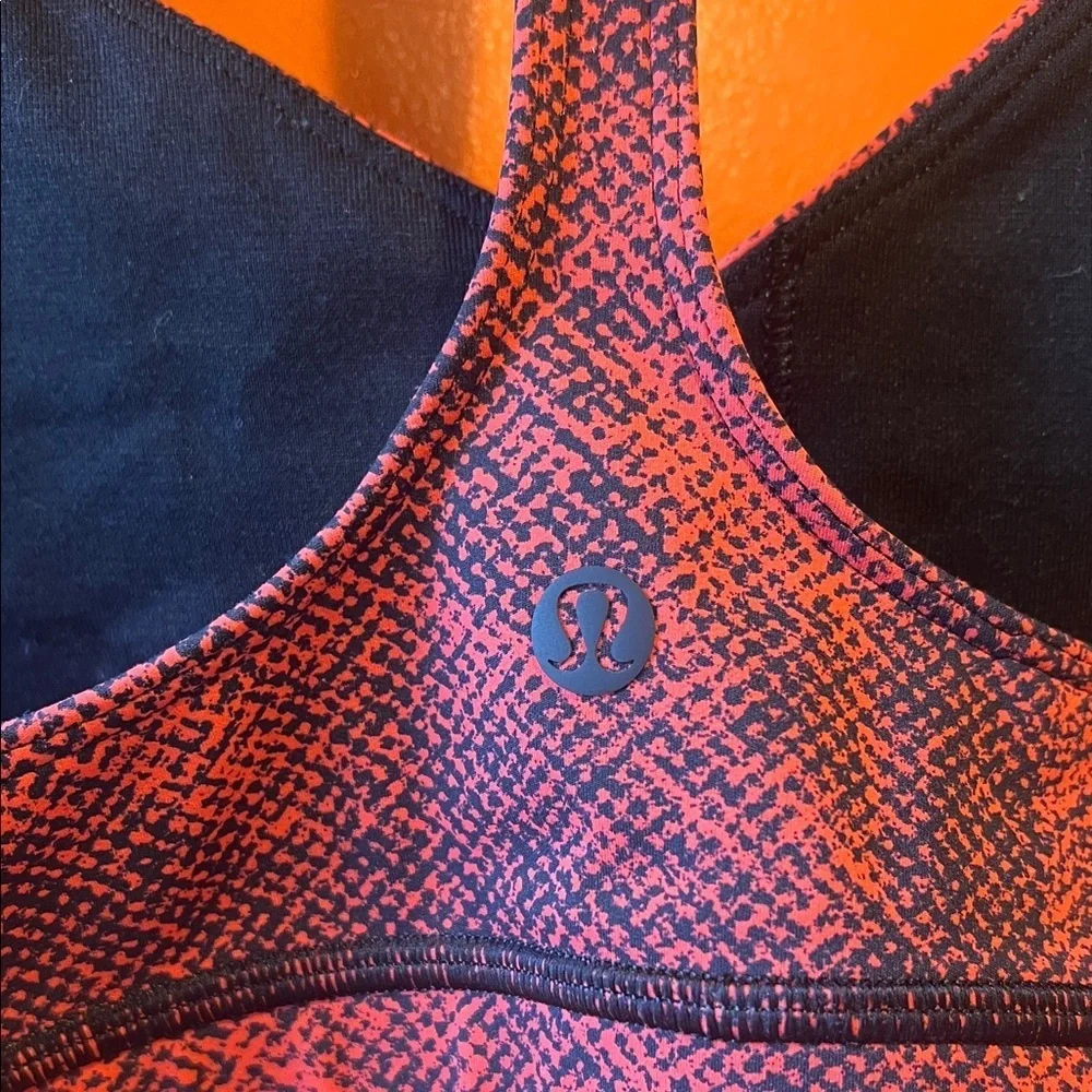 Lululemon Women's Red Sports Bra